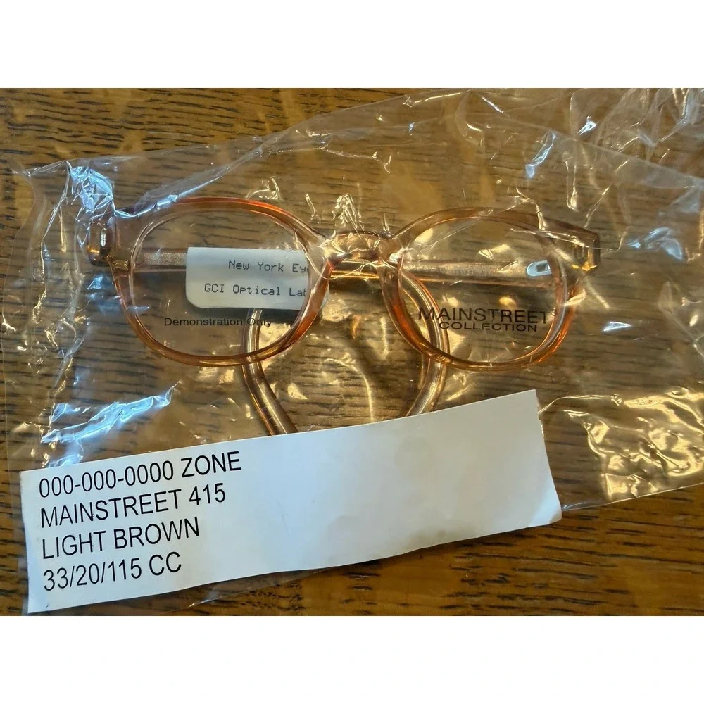 MAINSTREET KIDS EYEGLASSES FRAME‎ 415 MC 33-20-115 Light Brown FULL RIM